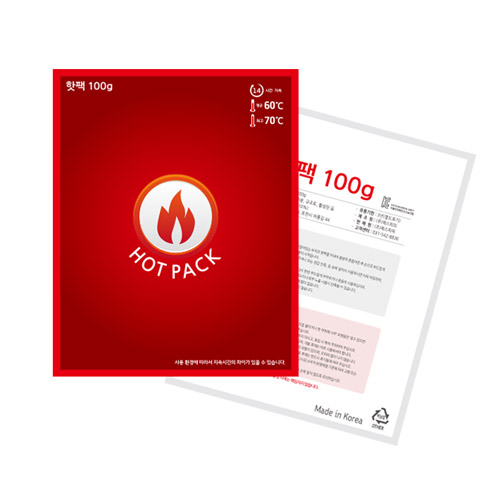 [기성형] 핫팩 100g