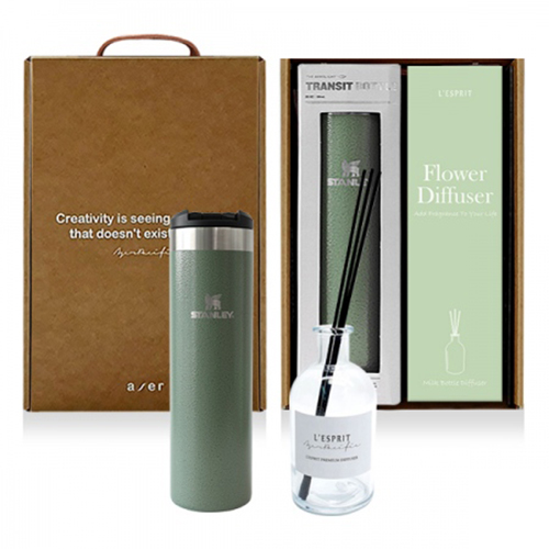 레스쁘리 고급 우유병 디퓨저세트 PP (디퓨저 BASIC 150ml+스탠