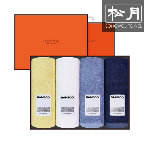 송월 뱀부 화이트라벨 250g 4p