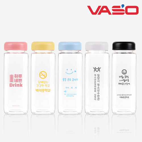 [바쏘] 베이직 에코젠 사각보틀 600ml