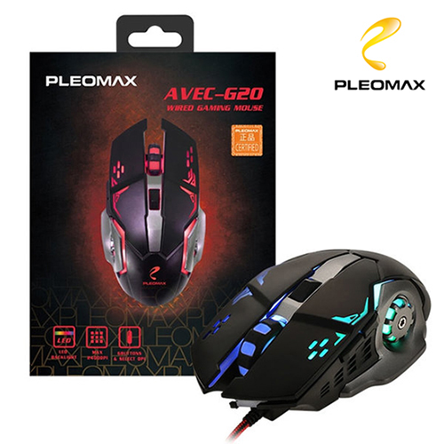 PLEOMAX 플레오맥스 AVEC-G20 게이밍 유선 마우스
