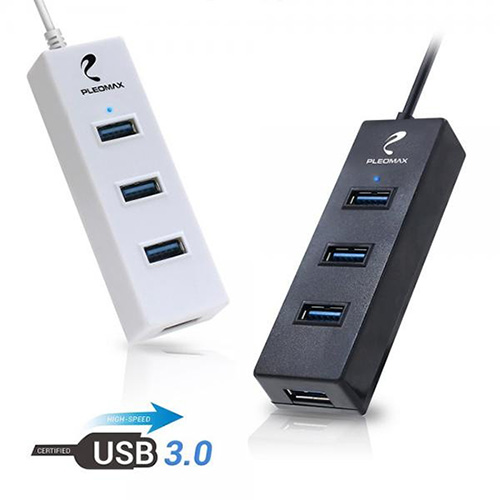 플레오맥스 PUH-K304 USB 3.0 4포트 허브