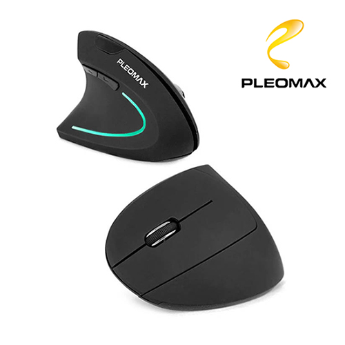 PLEOMAX 플레오맥스 MOC-ER500 왼손전용 버티컬 무선 마우스