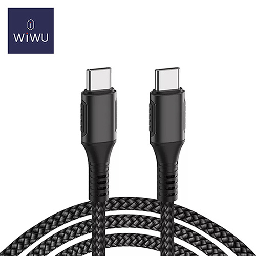 WiWU 100W PD 고속 충전 케이블 F20 C타입 to C타입