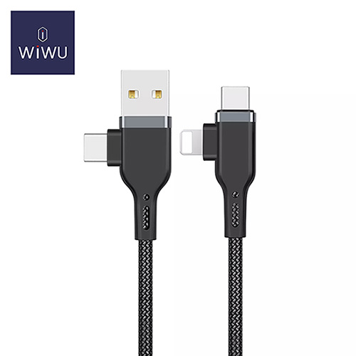 WiWU 4in1 고속 충전 멀티 케이블 PT06 (1.2m)