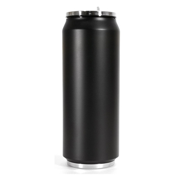 틴 진공스텐 텀블러 500ml 블랙