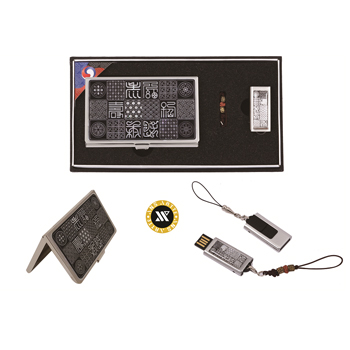 수복문자도자개명함+수복문자도자개USB(8GB~64GB)