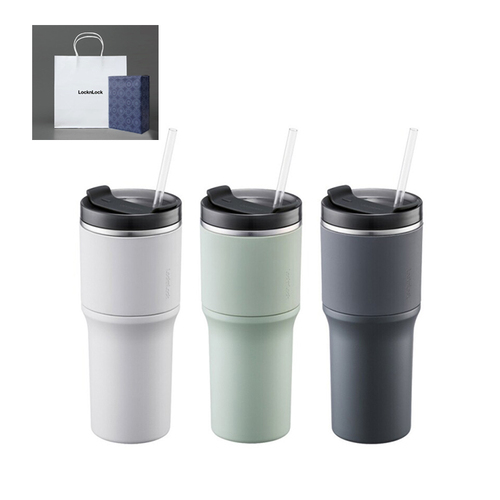 락앤락 텀블러 메트로 드라이브 650ml (2P세트) 빨대+빨대세척솔포함
