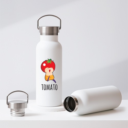 밀크 스텐텀블러 500ml (풀칼라인쇄)