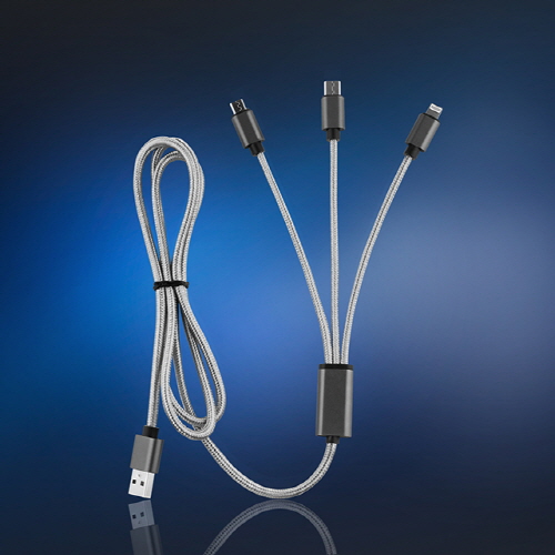 플라이토 3in1 USB 멀티 고속충전 케이블 1.2m