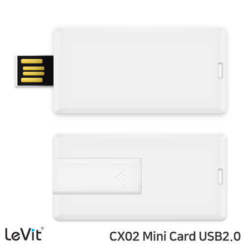 레빗 CX02 미니카드형 USB메모리 (4~128GB)