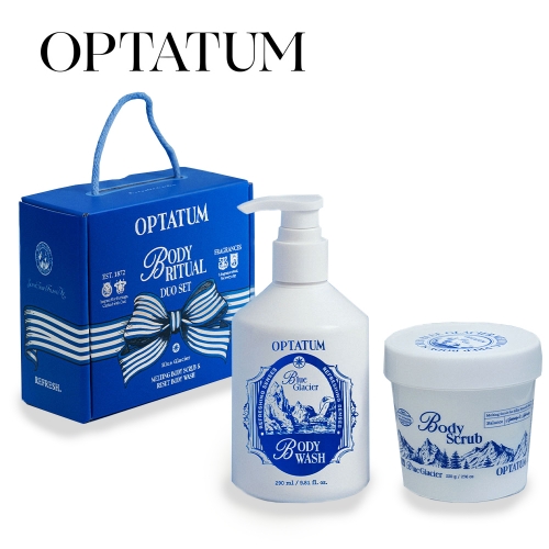 옵타움 OPTATUM 바디용품 각질케어 쿨링 멜팅 바디 스크럽 & 리셋 