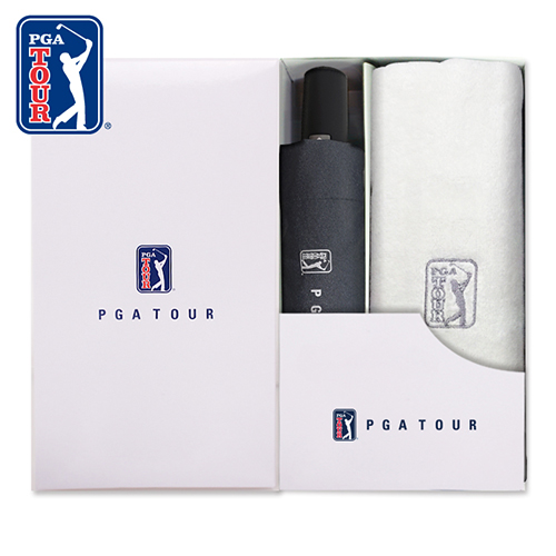 PGA 3단7k완전자동 블랙메탈+170g면사타올 세트