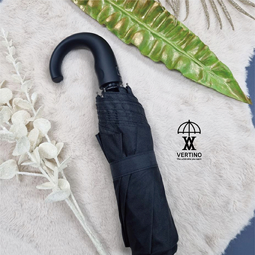 베르티노 3단 완전자동 PU 곡자우산 UV