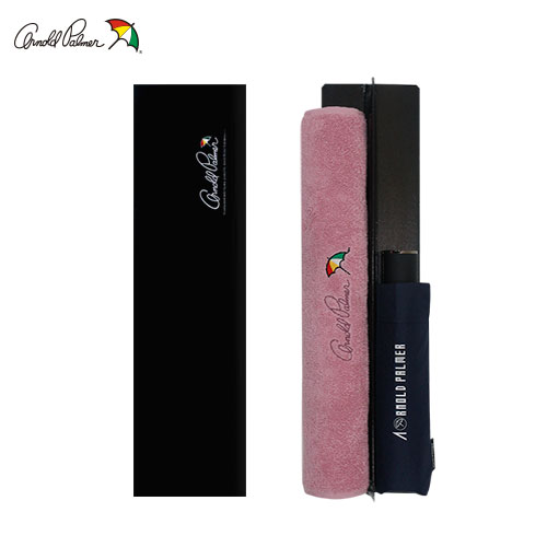 아놀드파마 3단 폰지무지 검곤우산+체인타올 150g 세트