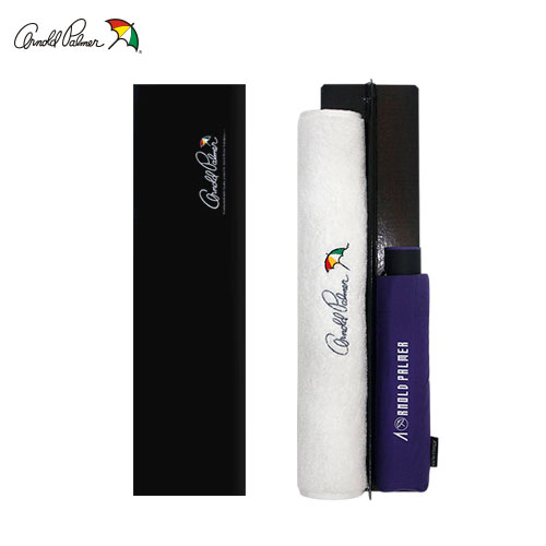 아놀드파마 3단 폰지 컬러7색우산+체인타올 150g 세트