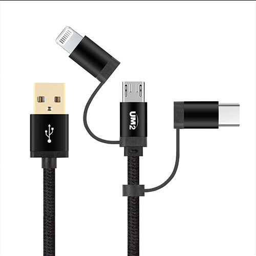 UM2 유엠투 케이블 UMCA-MFI3IN1 (1.2M