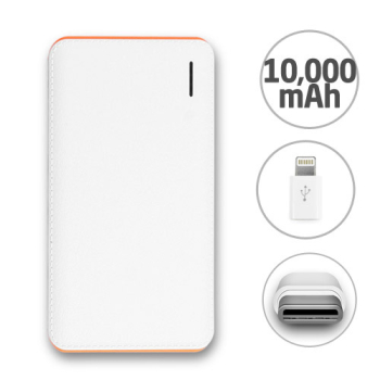 프리모셀 올인원 보조배터리 10000mAh 2A (C,애플 젠더 포함)