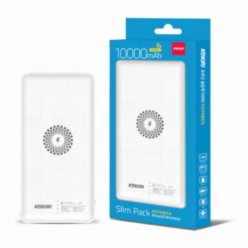 [코끼리] 유무선 겸용 옴니 10000mAh 보조배터리 (C 젠더 내장)