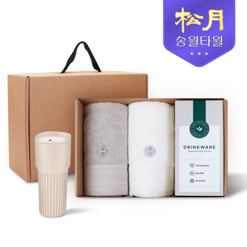 송월타올 리빙 기프트세트 5. 호텔컬렉션 클래식40 타올 150g X 2