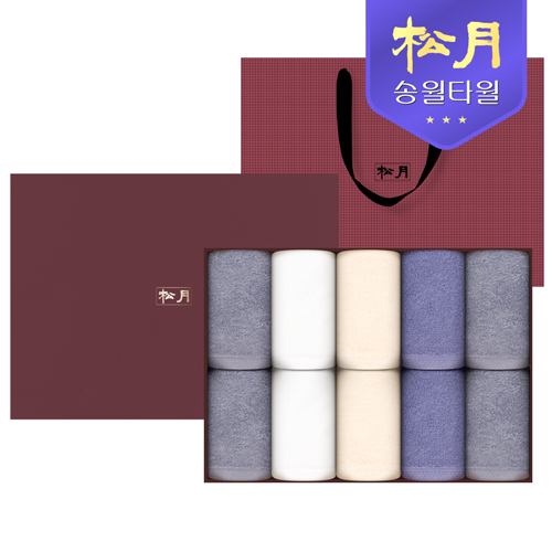 송월 40수 실프 160g 10P 고급 선물세트