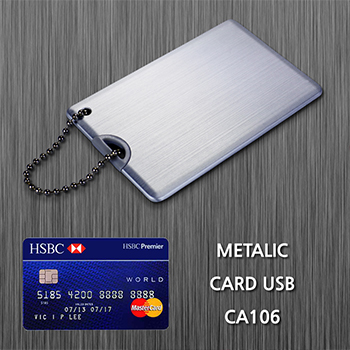 비빅스 메탈카드형USB CA106 4G-64G
