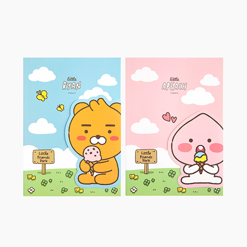 [카카오프렌즈] 리틀프렌즈 덮개 커버 노트