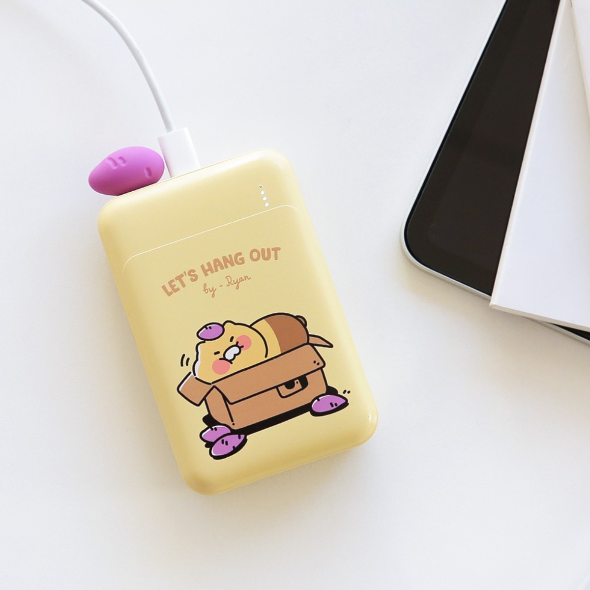 [카카오프렌즈] 춘식이 고속충전 보조배터리 상자 10000mah
