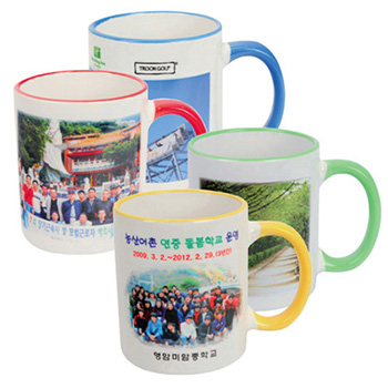 직선핸드라인 포토머그컵