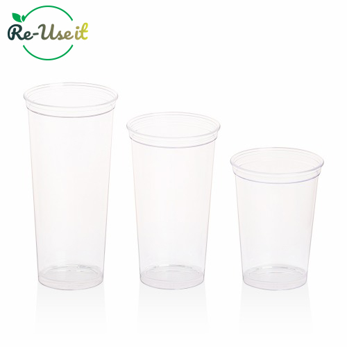 [보틀로만] 리유저블 투명컵 (에코젠) 355ml / 