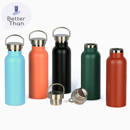 [보틀로만] 밤부 이중 진공 텀블러 컬러 500ml