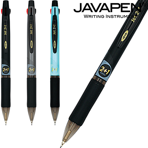 자바 제트 2+1 멀티펜 (볼펜+샤프) (0.7mm)