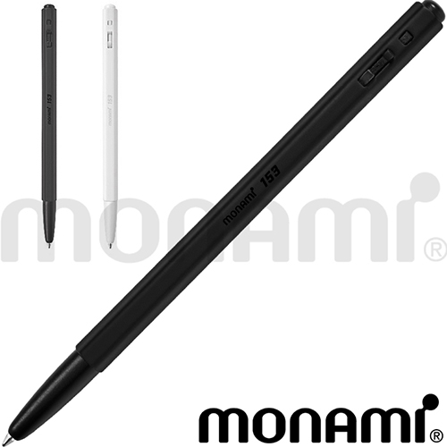 모나미 153블랙&화이트 (메탈) 0.7mm