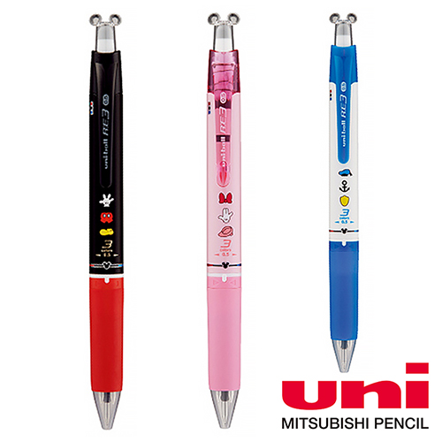 유니볼RE 디즈니3색 0.5mm URE3-600D-05