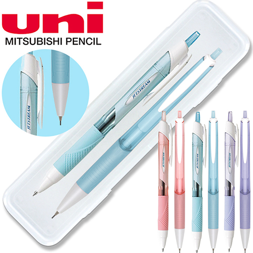 uni 제트스트림 150 파스텔볼펜 0.5mm + 제타 파스텔 샤프 0.