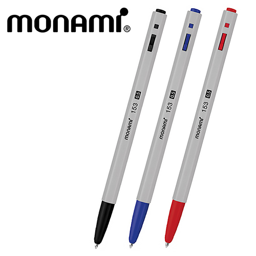 모나미 153 볼펜 (0.5mm/0.7mm/1.0mm)