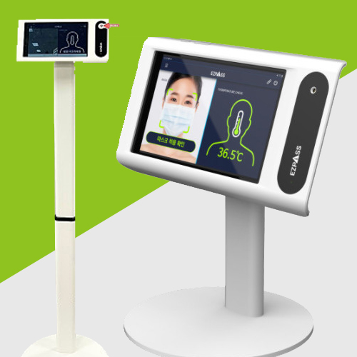 국산 출입관리 안면인식 비접촉 체온계 EZPASS Lite (탁상형)