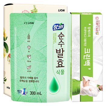 친환경 참그린식물300리필 크린백 2종