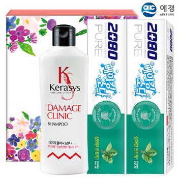 케라시스샴푸 베이킹소다치약90g2P 3종