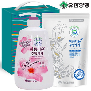 친환경 아름다운플로라485펌프 300리필 2종