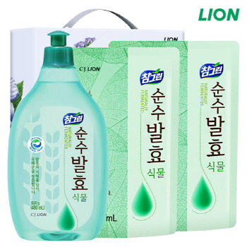 친환경 참그린식물500용기 식물300리필2P 3종