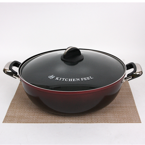 키친필 투톤대용량 멀티팬 36cm