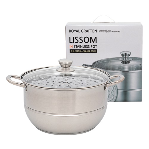 영국R. 리썸 인덕션IH 스텐냄비 찜/곰솥 30cm