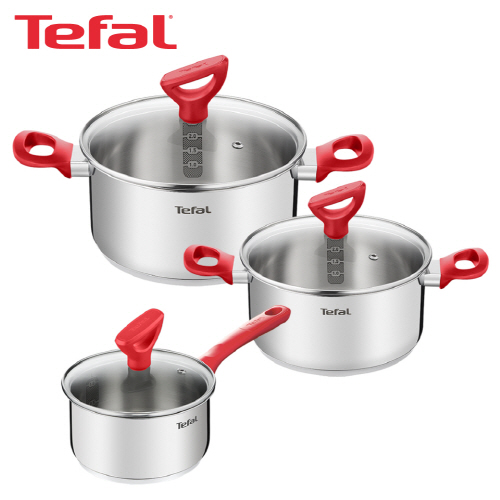 테팔 에디션 레드 인덕션 냄비 편수 16cm+ 양수 20cm+ 24cm