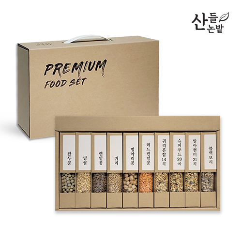 산들논밭 영양잡곡 10종 세트