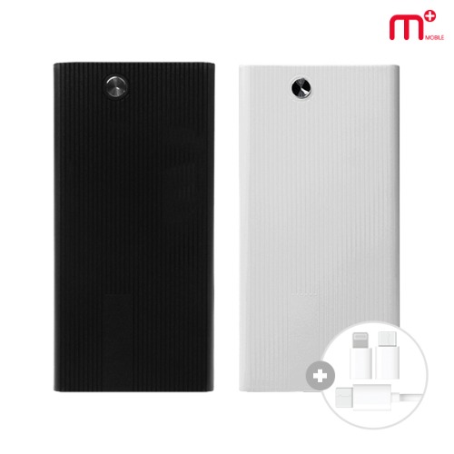 엠플러스 24W PD3.0 QC3.0 고속충전 보조배터리 20,000mA
