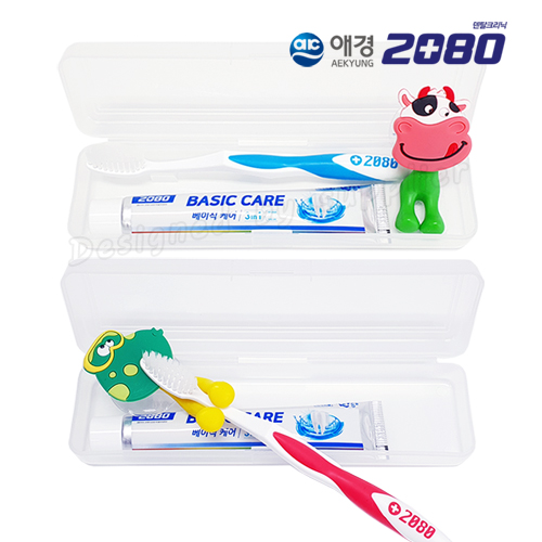 캐릭터걸이_2080칫솔_2080치약_칫솔걸이