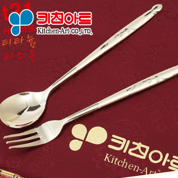 kt31. 키친아트 보리수 티타늄 티스픈 6P
