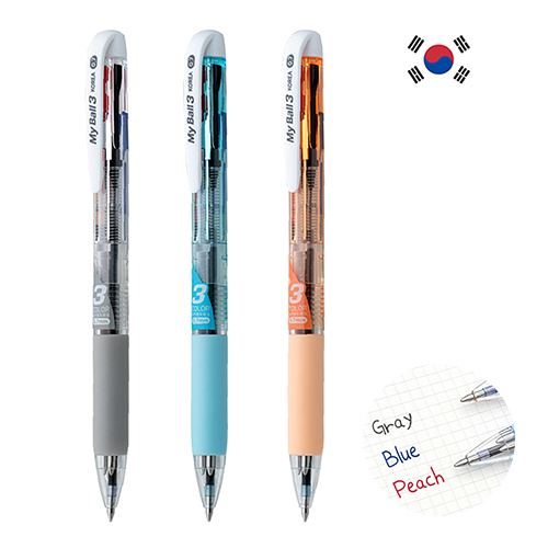 마이볼 3색 0.7mm 볼펜 1P