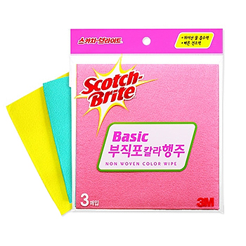 [3M]부직포칼라행주(3매)